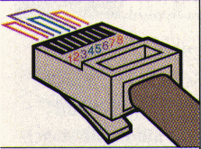 RJ45 to 9 Pin connector